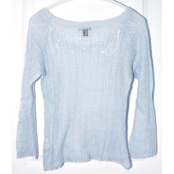 H&M Vintage Sequined Mohair-Blend Sweater - Picture 3 of 5